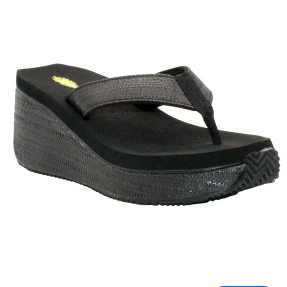 Volatile Shoes - Volatile Women’s Bahama Wedge Casual Shoes Size 9